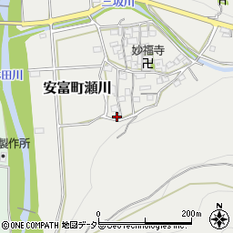 兵庫県姫路市安富町瀬川253-2周辺の地図