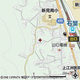 岡山県新見市石蟹593周辺の地図