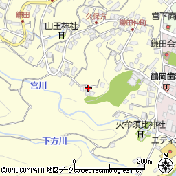 静岡県伊東市鎌田726-8周辺の地図