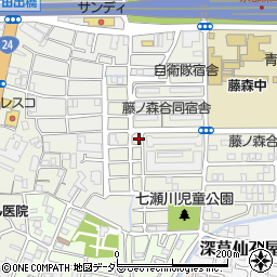 京都府京都市伏見区深草池ノ内町3周辺の地図