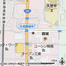 京都府京都市南区久世殿城町532周辺の地図