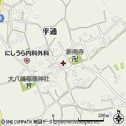 大阪府豊能郡能勢町平通114周辺の地図