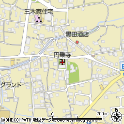 円乗寺周辺の地図