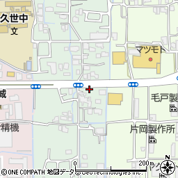 京都府京都市南区久世大藪町330周辺の地図