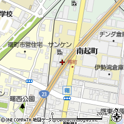 三重県四日市市南起町5周辺の地図