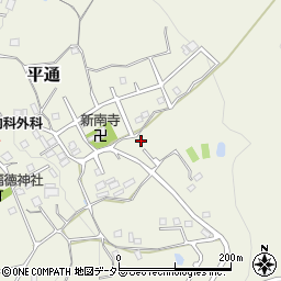 大阪府豊能郡能勢町平通287周辺の地図