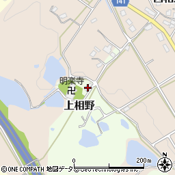兵庫県三田市上相野1056周辺の地図