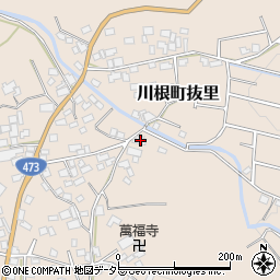 静岡県島田市川根町抜里831周辺の地図