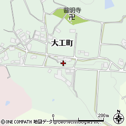 兵庫県加西市大工町355周辺の地図