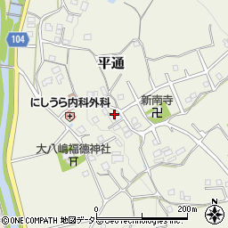 大阪府豊能郡能勢町平通266周辺の地図