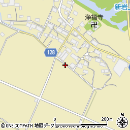 滋賀県甲賀市水口町嶬峨1509周辺の地図