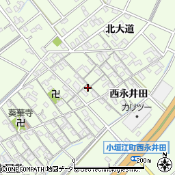 愛知県刈谷市小垣江町北大道18-2周辺の地図