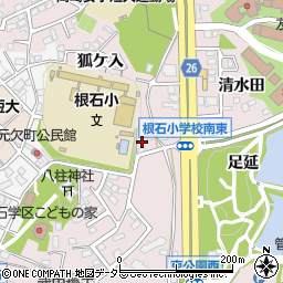 愛知県岡崎市欠町狐ケ入45周辺の地図