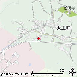 兵庫県加西市大工町5周辺の地図