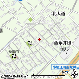 愛知県刈谷市小垣江町北大道14周辺の地図