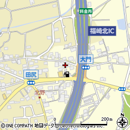 兵庫県神崎郡福崎町東田原1252周辺の地図