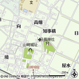 愛知県安城市高木町高畑34周辺の地図