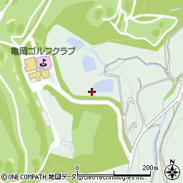 京都府亀岡市西別院町神地犬ケ坂周辺の地図
