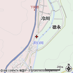 静岡県伊豆市冷川1090周辺の地図