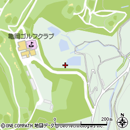 京都府亀岡市西別院町神地（犬ケ坂）周辺の地図