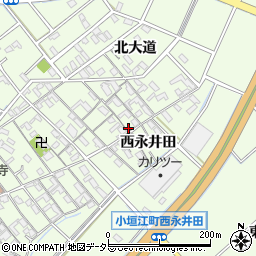 愛知県刈谷市小垣江町北大道49周辺の地図