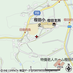 大阪府高槻市田能中条39周辺の地図