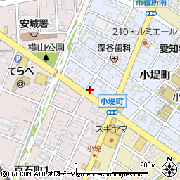 株式会社ミニミニ　安城店周辺の地図