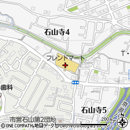 ダイソーフレンドマート石山寺辺店周辺の地図