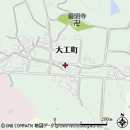 兵庫県加西市大工町365周辺の地図