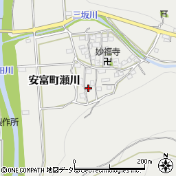兵庫県姫路市安富町瀬川250周辺の地図