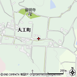 兵庫県加西市大工町327周辺の地図