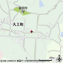 兵庫県加西市大工町326周辺の地図