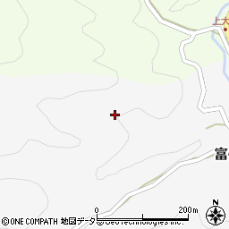 愛知県新城市富保庵ノ入周辺の地図