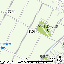 愛知県刈谷市小垣江町若宮周辺の地図