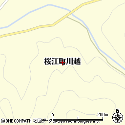 島根県江津市桜江町川越周辺の地図