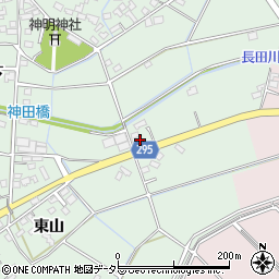 愛知県安城市箕輪町東山136周辺の地図