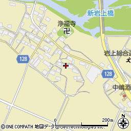 滋賀県甲賀市水口町嶬峨1408周辺の地図