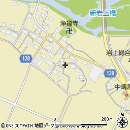 滋賀県甲賀市水口町嶬峨1521周辺の地図