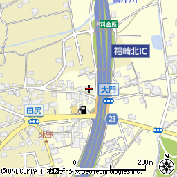 兵庫県神崎郡福崎町東田原1282周辺の地図