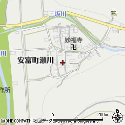 兵庫県姫路市安富町瀬川274周辺の地図