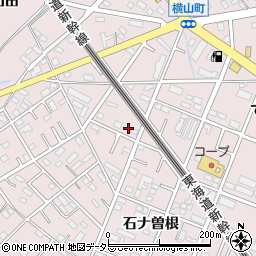 愛知県安城市横山町八左14周辺の地図