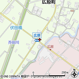 兵庫県加西市広原町218周辺の地図