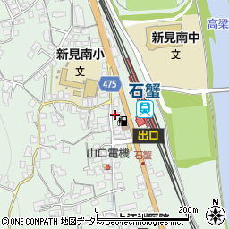 岡山県新見市石蟹116周辺の地図