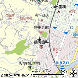 静岡県伊東市鎌田363-5周辺の地図