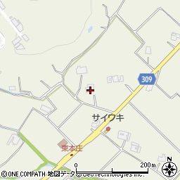 兵庫県三田市東本庄965周辺の地図