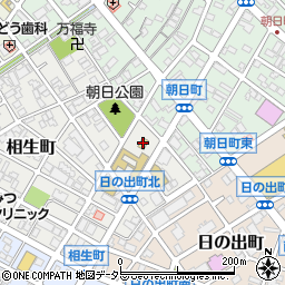 デイリーヤマザキ安城相生町店周辺の地図
