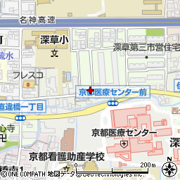 京都府京都市伏見区深草西伊達町87-57周辺の地図