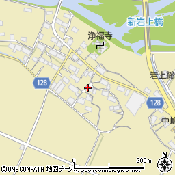 滋賀県甲賀市水口町嶬峨1520周辺の地図