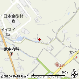 兵庫県三田市東本庄986周辺の地図