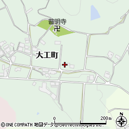 兵庫県加西市大工町329周辺の地図